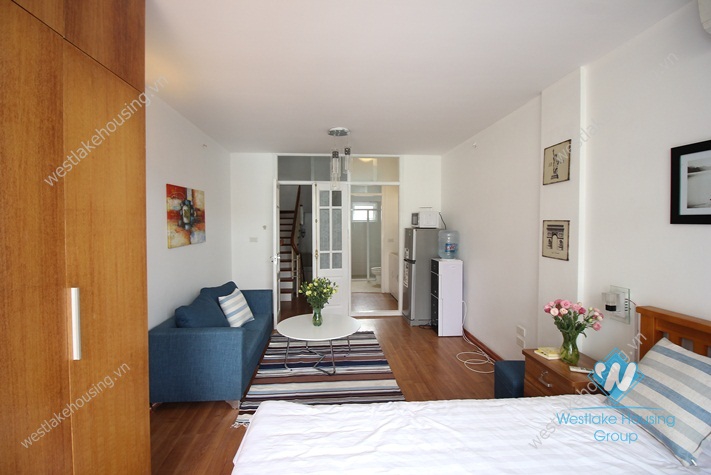 Beautiful modern studio apartment for rent in Tay Ho, Hanoi